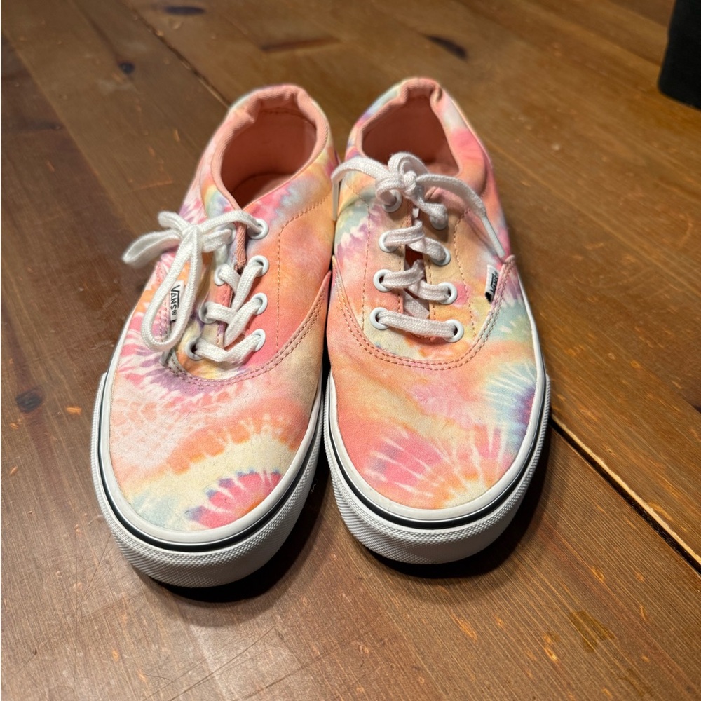 Vans Women's Tie-Dye Sneakers - Pink and Orange